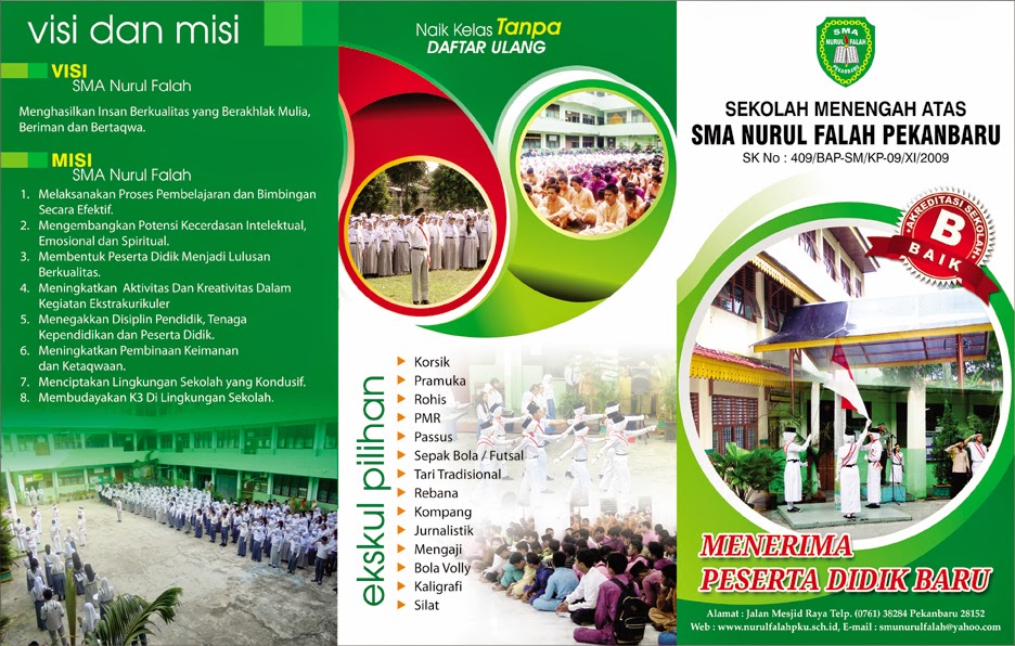 Banner Promosi Sekolah Smp Pgri Cdr