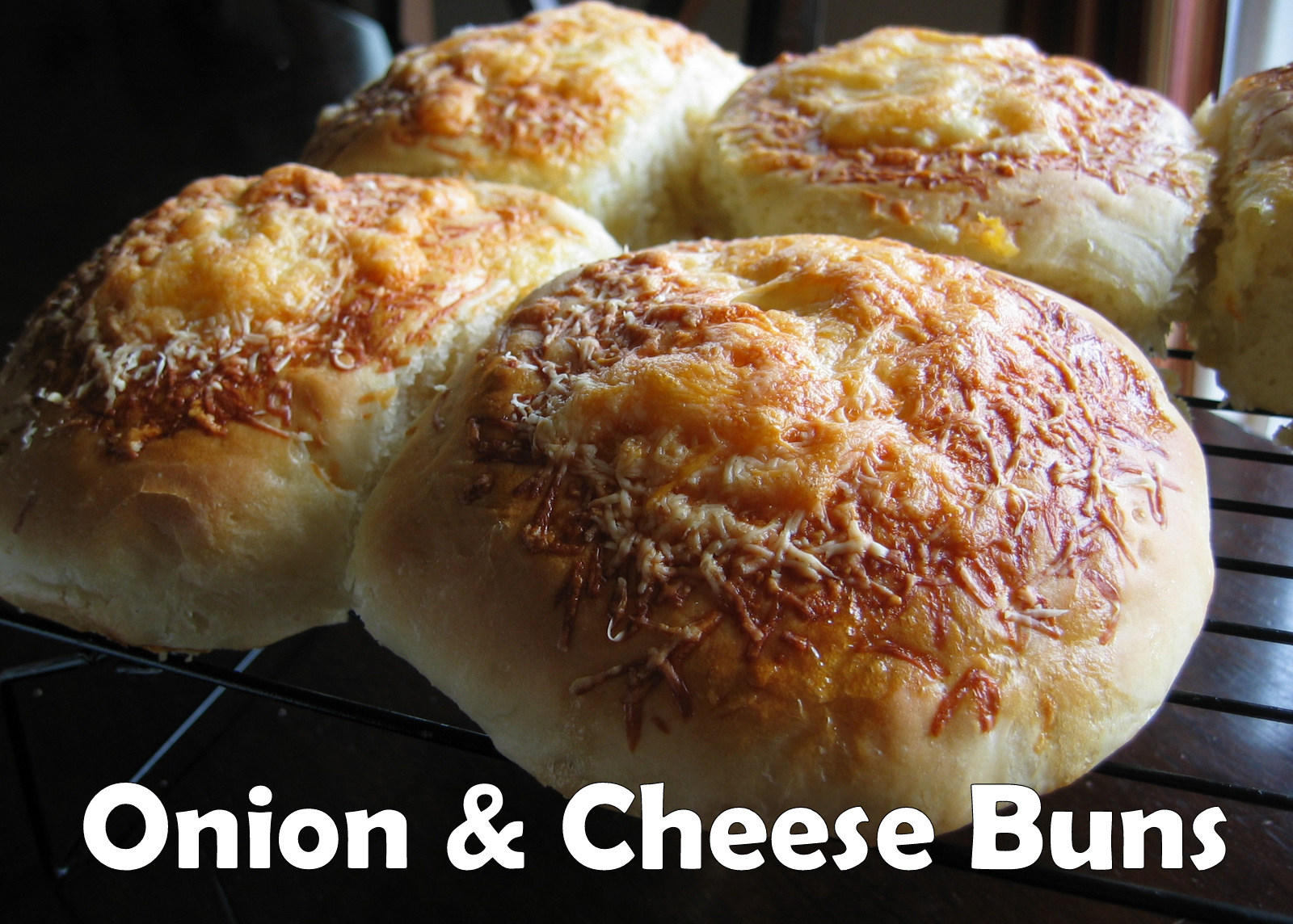 Pink Cookies with Sprinkles Homemade Onion and Cheese Buns!