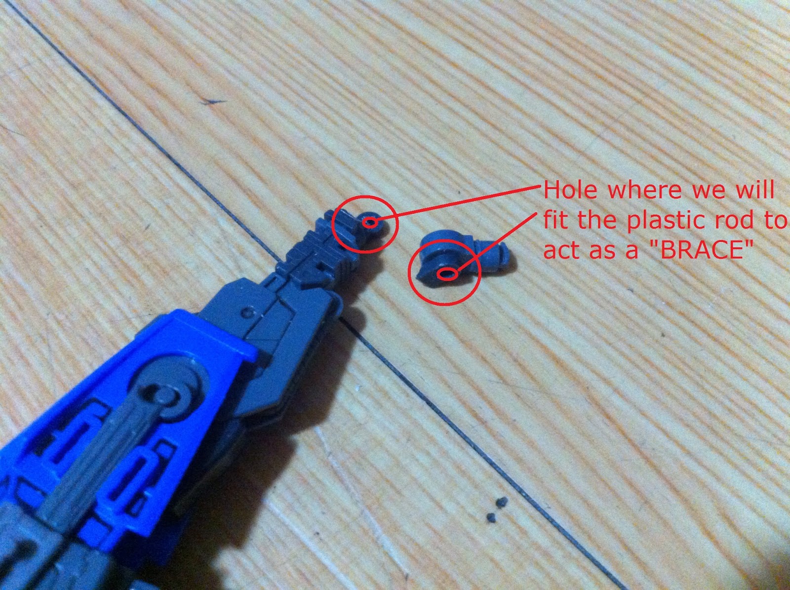 Drew's Gunpla Tips How to fix RG Zeta's broken leg joint and