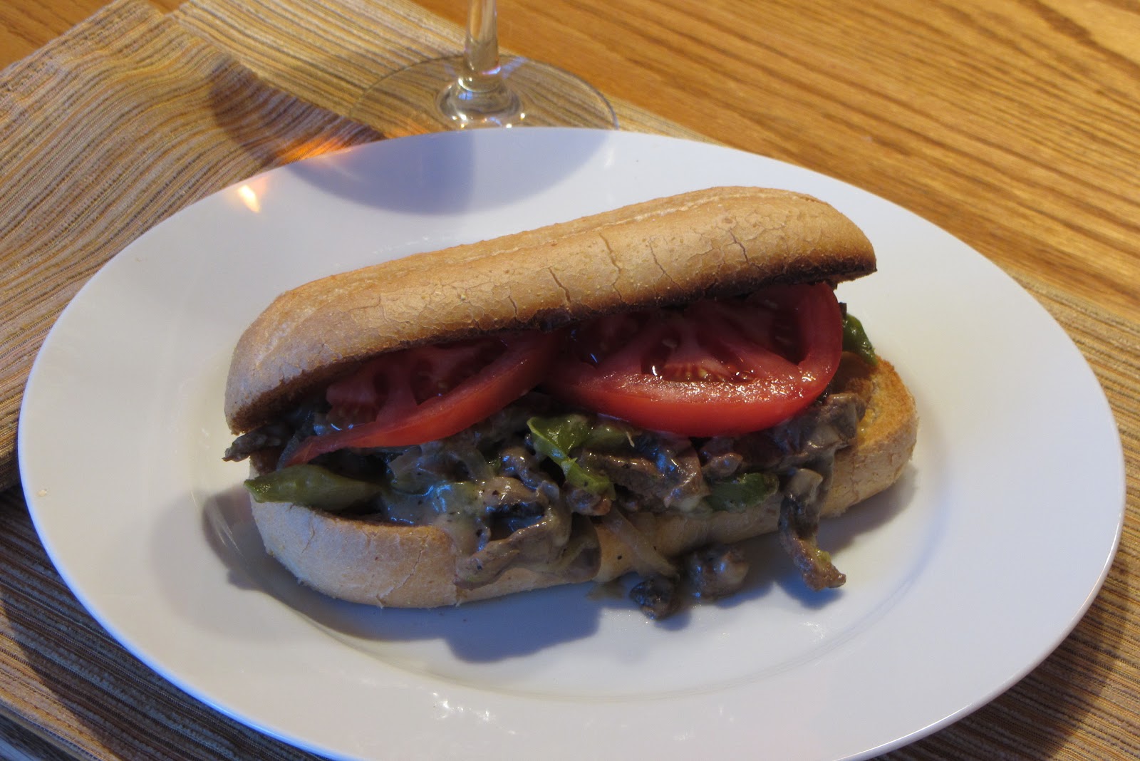 Tracy's Living Cookbook Mushroom Steak Hoagies
