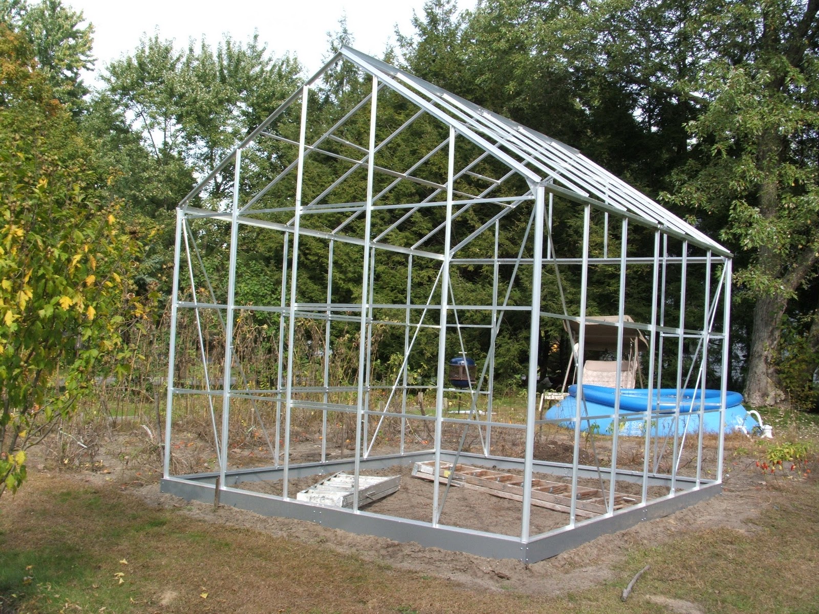 Harbor Freight 10 X 12 Greenhouse Kit Build And, 54 OFF
