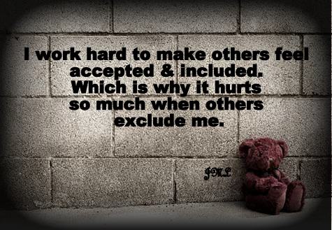 Quotes About Being Excluded. QuotesGram