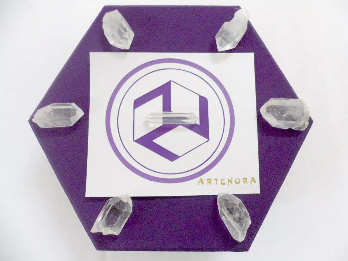Caja para Red de Reiki y Cristales