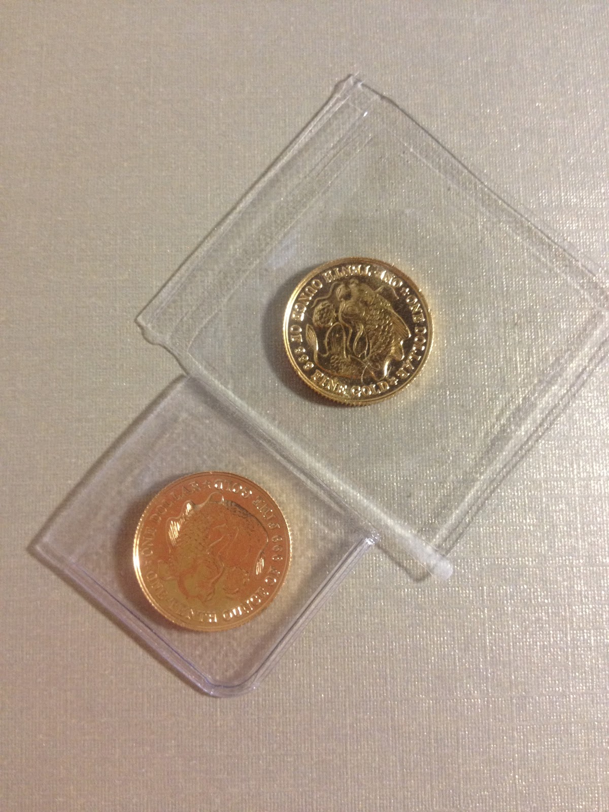 Coins Collection: SINGAPORE GOLD COINS