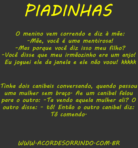 Imagens engraçadas para facebook: Piadinhas