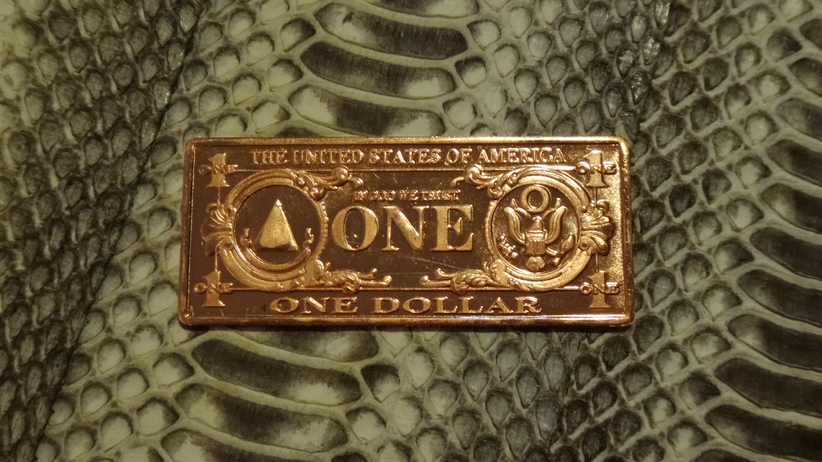 Base Metals Bullion Various Copper Bullion Art Bars 1oz, 10 gram and 5