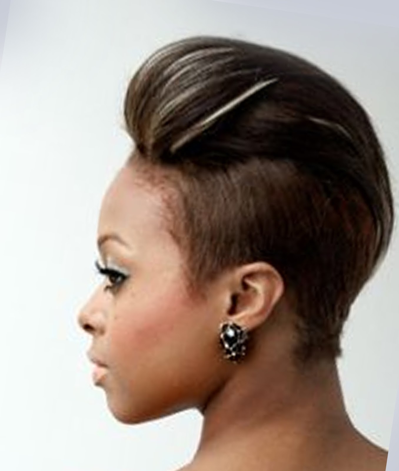 50 Short natural mohawk haircuts for black females for mens