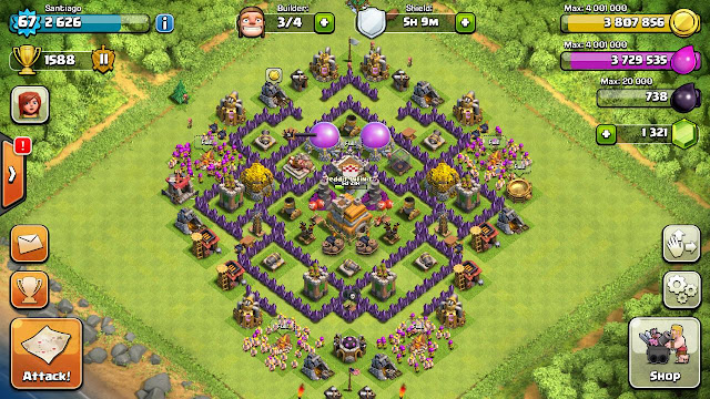 Macam-Macam Contoh Base COC TH 7, 8, 9, 10 Macam-Macam Contoh Base COC TH 7, 8, 9, 10