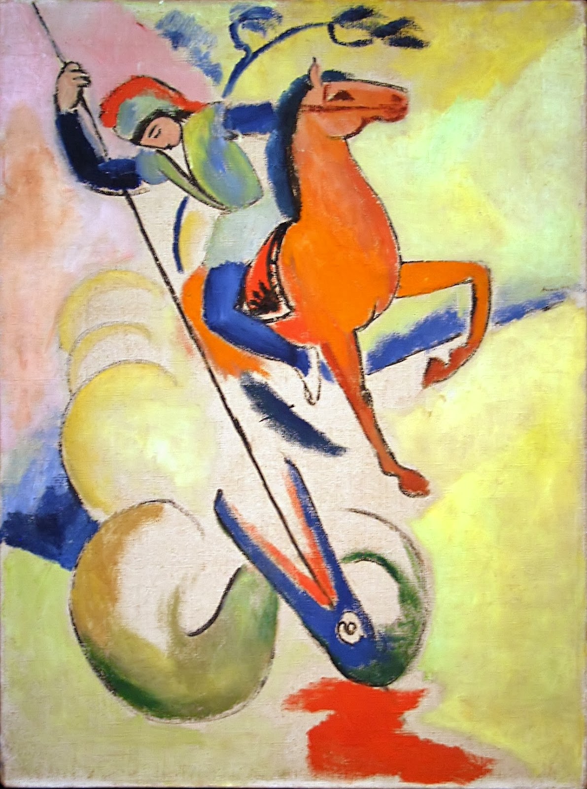 Arte! Auguste Macke, German Expressionism