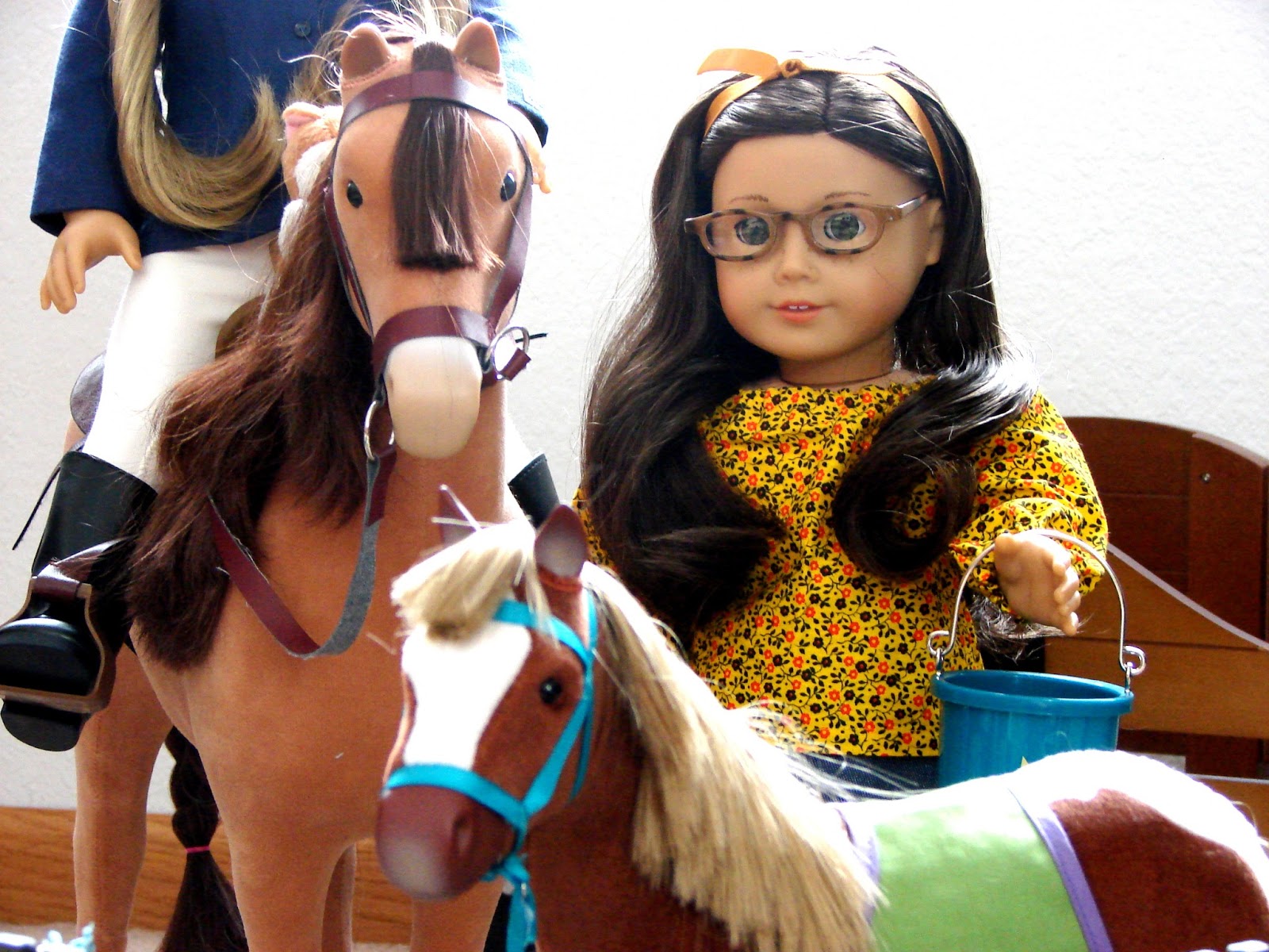 American Girl Doll Play Doll Play with the Horses
