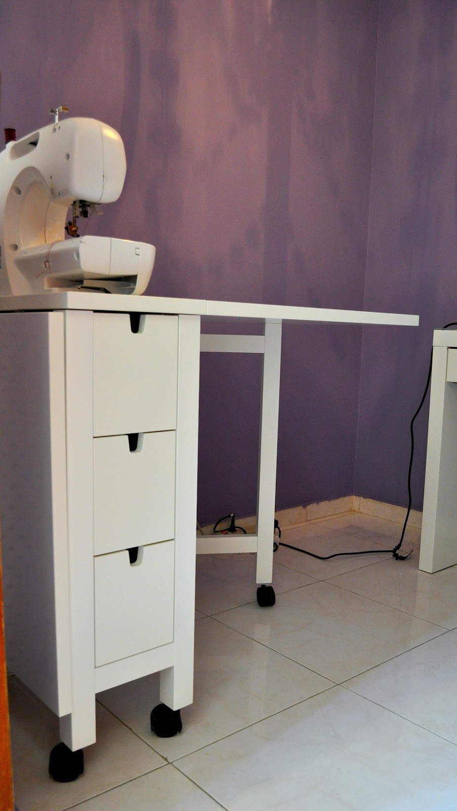 What's up? I'm Jules! Ikea NORDEN Table On Wheels!