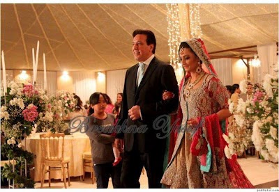 momal sheikh wedding javed daughter pic shaikh style nadir her pakistani actor ceremony walima fun4khyber weds valima pk biography dress