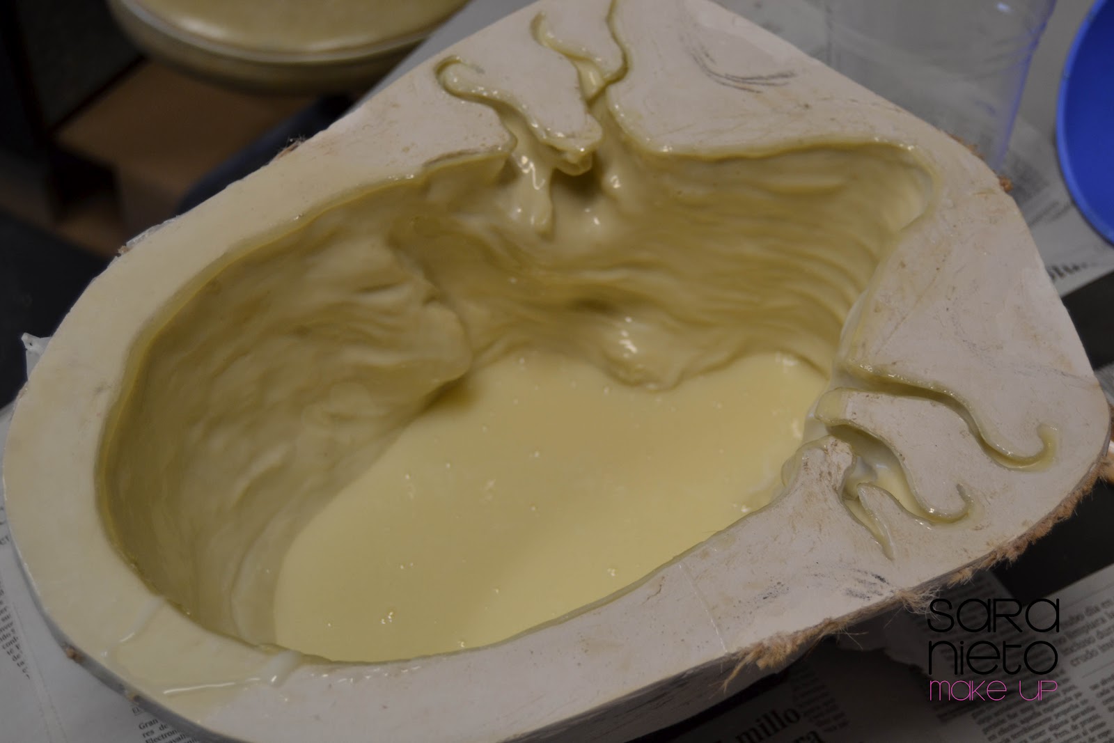 Saramkup Cómo realizar paso a paso una máscara de látex (MASK MAKING )