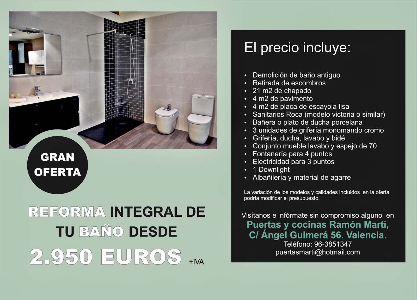 Diseño de Interiores Ramón Martí: Baños con mucho color