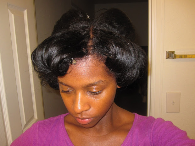 mahoganycurls' roller set