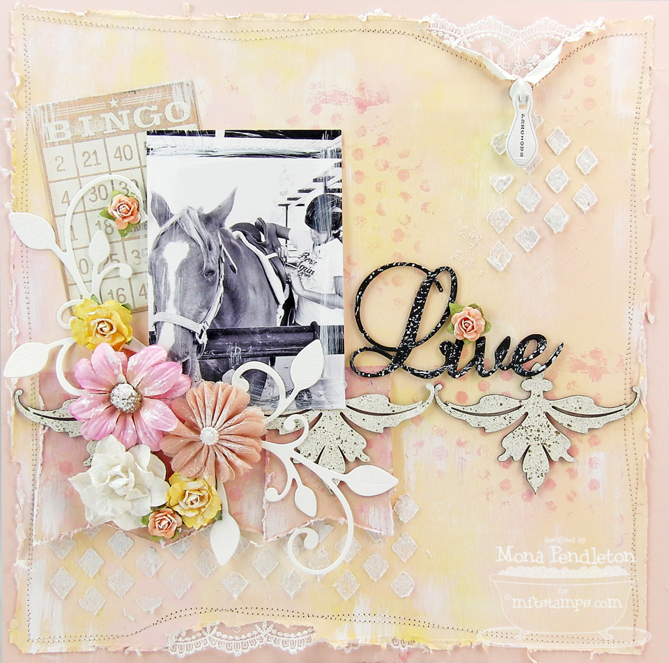 A Mixed Media Color Challenge 2 A Mixed Media Color Challenge
