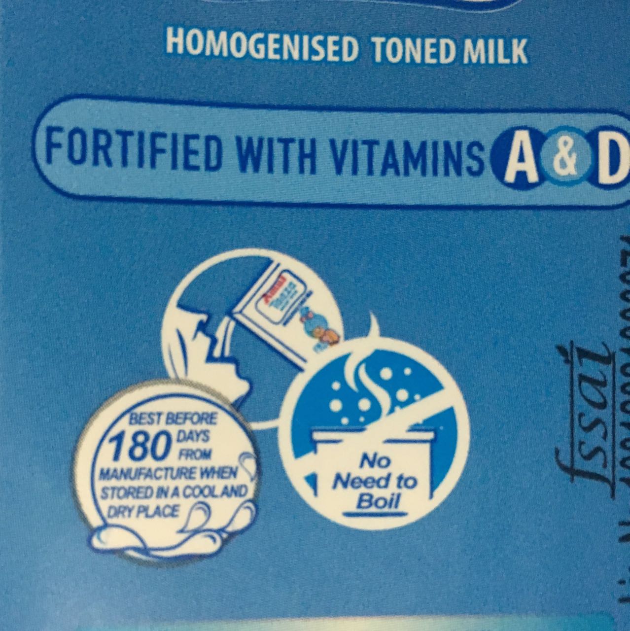 Where Is The Expiry Date On Amul Taaza Homogenised Toned Milk