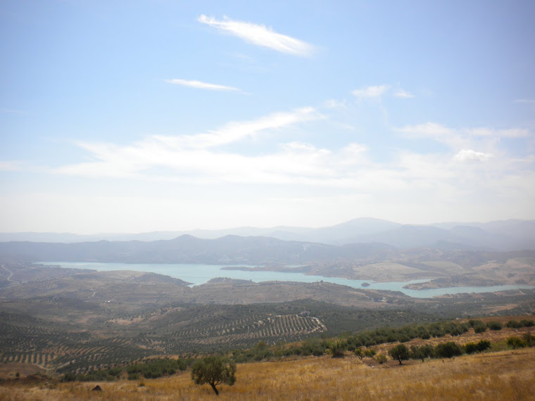 Embalse de la Viñuela desde el Toril