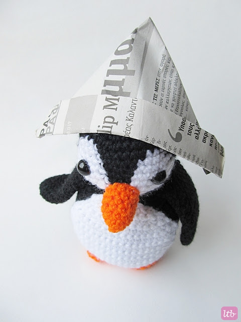{Amigurumi Oscar the Penguin} - Little Things Blogged