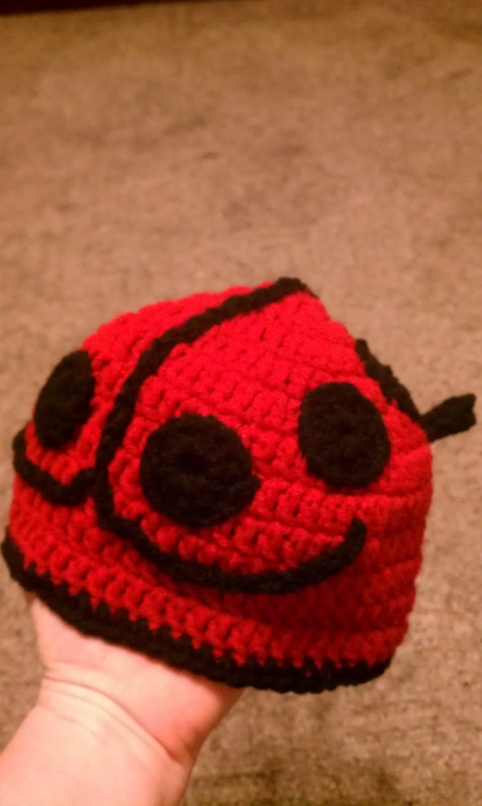 Virtuous Loops Crochet Ladybug Hat Crochet Pattern