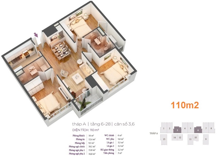 Mặt Bằng Căn Hộ Chung Cư Hồ Gươm Plaza Mặt Bằng Căn Hộ Chung Cư Hồ Gươm Plaza