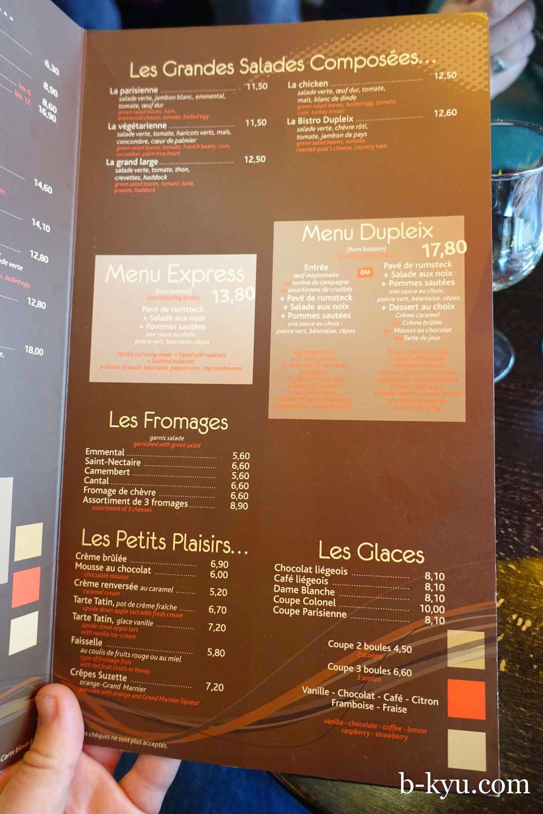 BKyu Paris Bistros Bistrots Cafes Tabacs and Brasseries