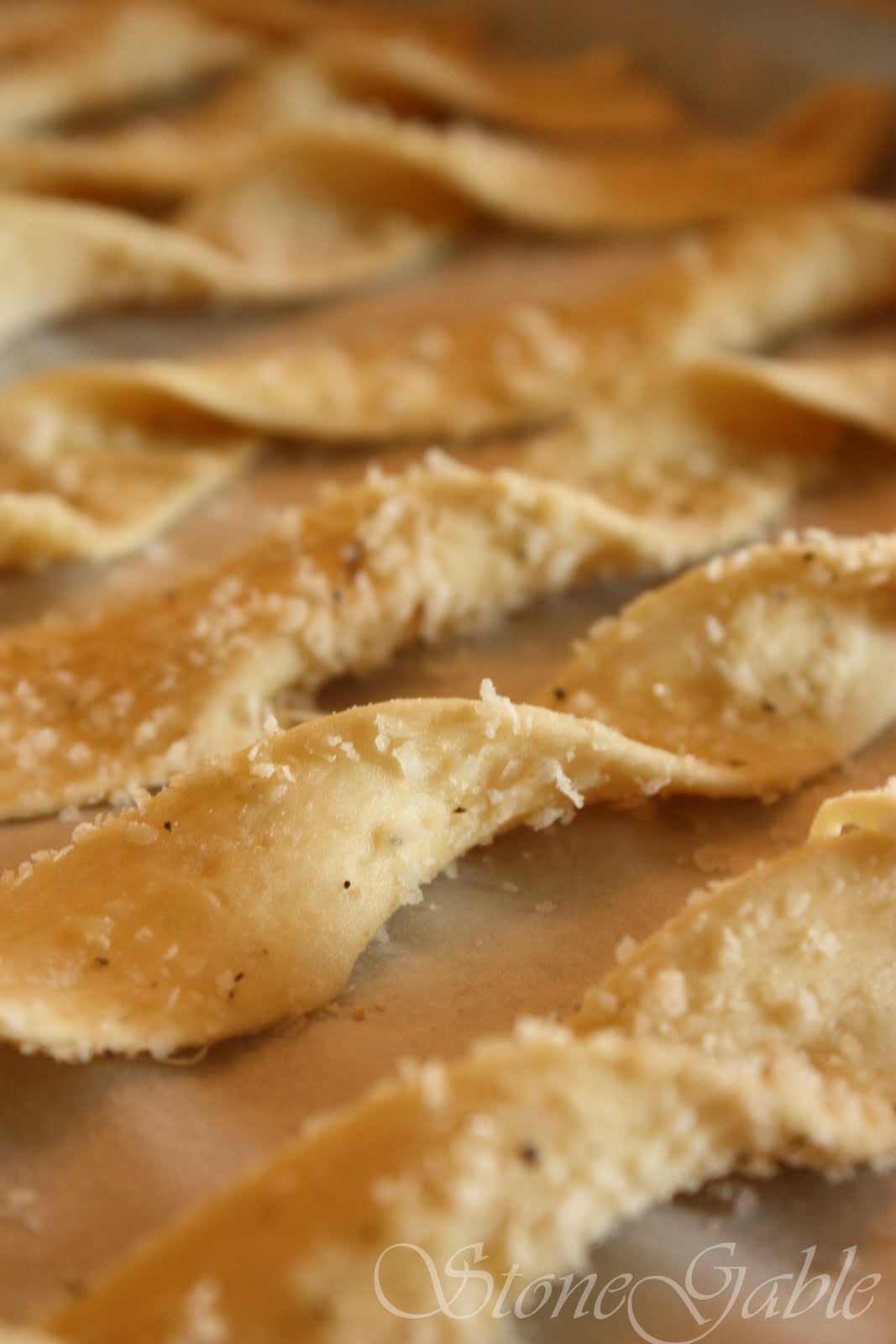 Parmesan Puffed Pastry Bread Sticks StoneGable