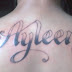 Tattoo Lettering