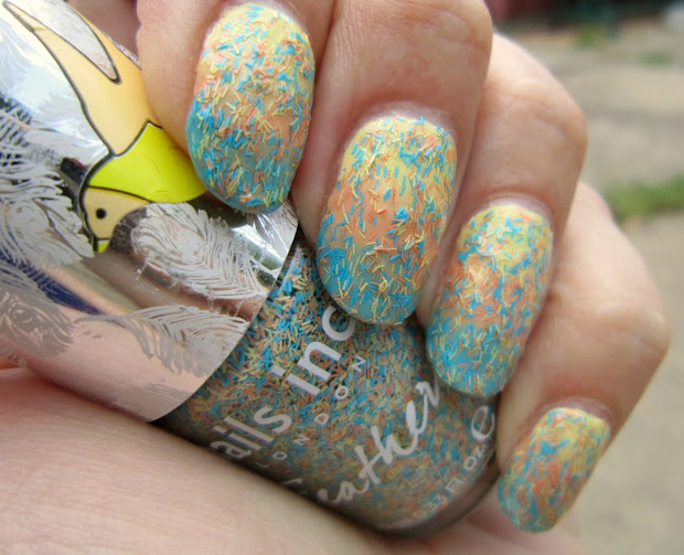 concrete and nail polish