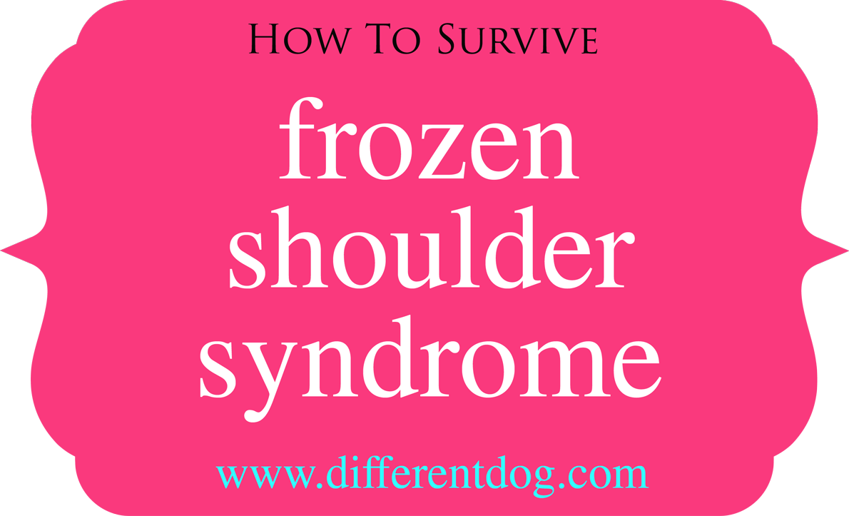 Different Dog A Simply Beautiful Life Frozen shoulder info