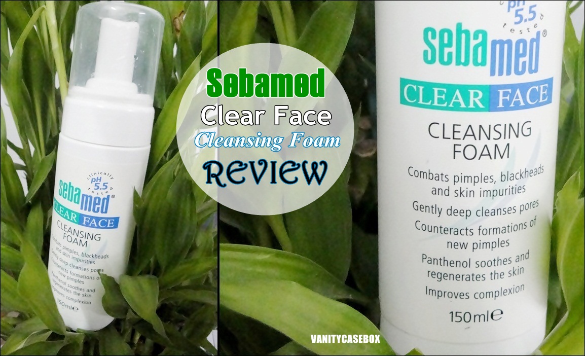 VanityCaseBox Sebamed Clear Face Cleansing Foam Review