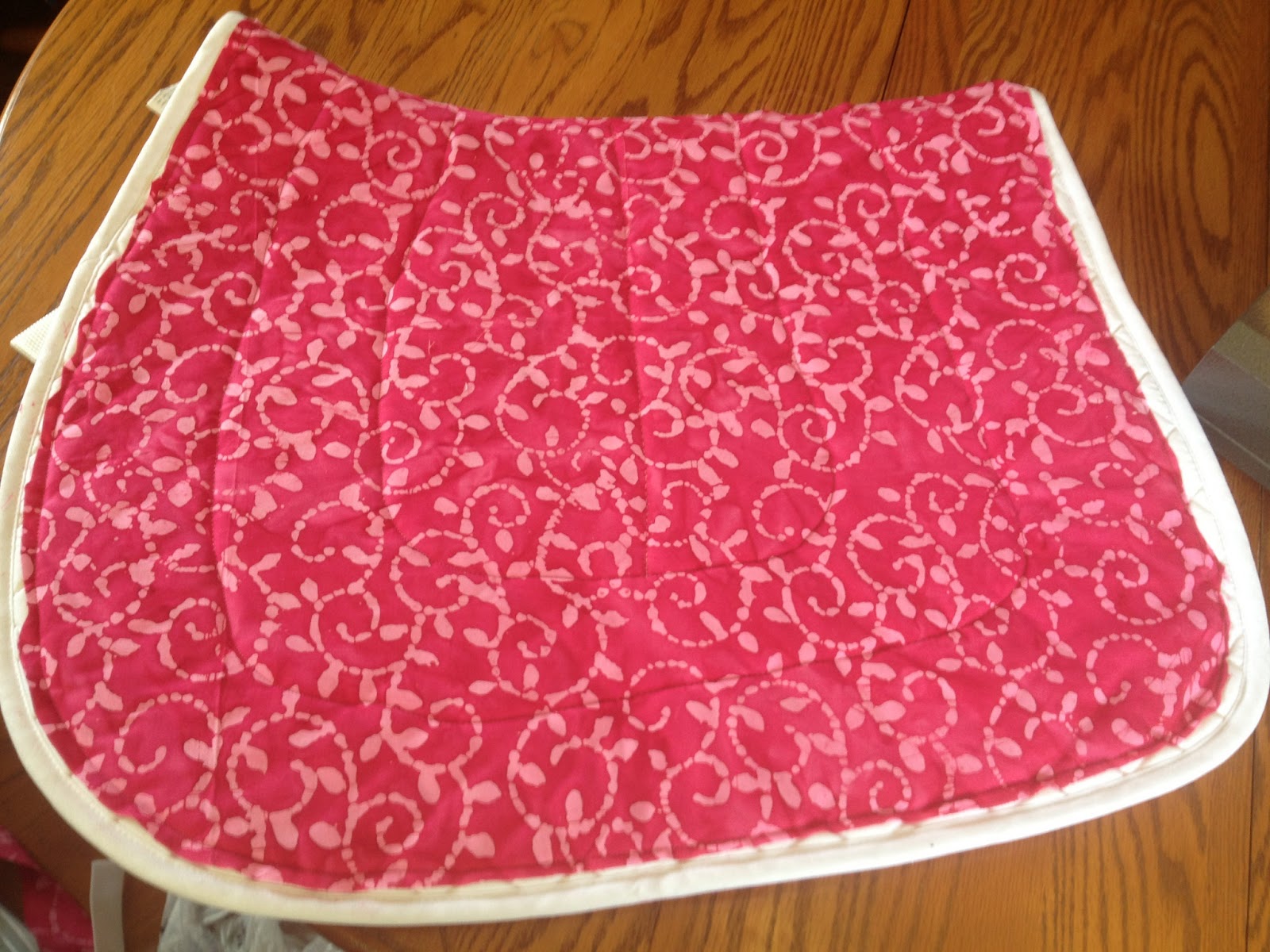 Against My Better Judgement HandyDandy Super Easy Fun Saddle Pad