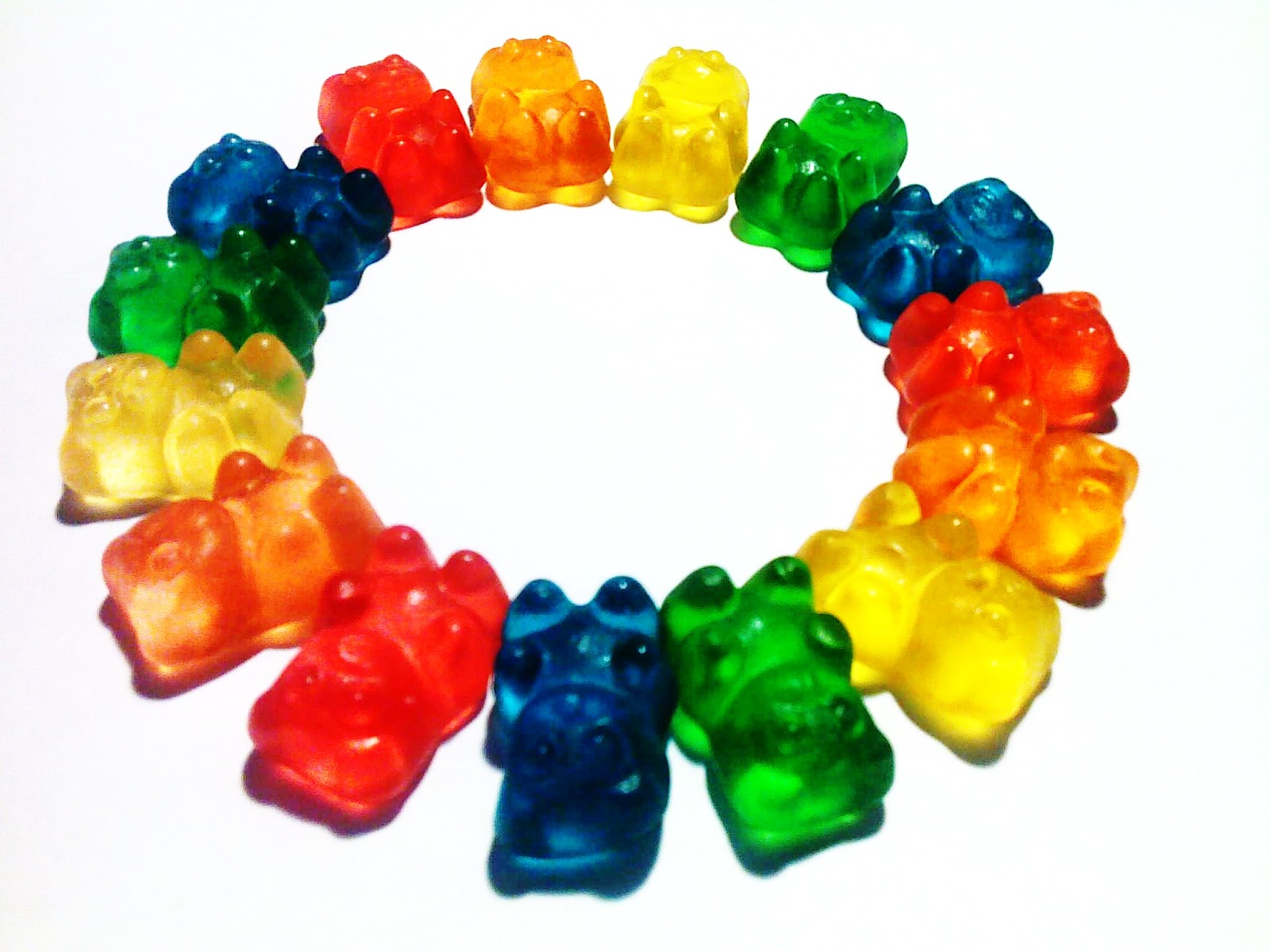 Funny Gummy Bears Jelly Wallpaper