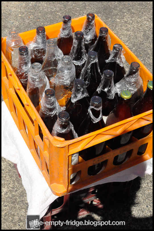 The Empty Fridge. Tomato Sauce Day Italian Backyard Style.