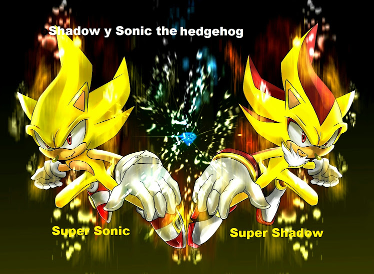 Todo sobre Shadow y Sonic  the hedgehog
