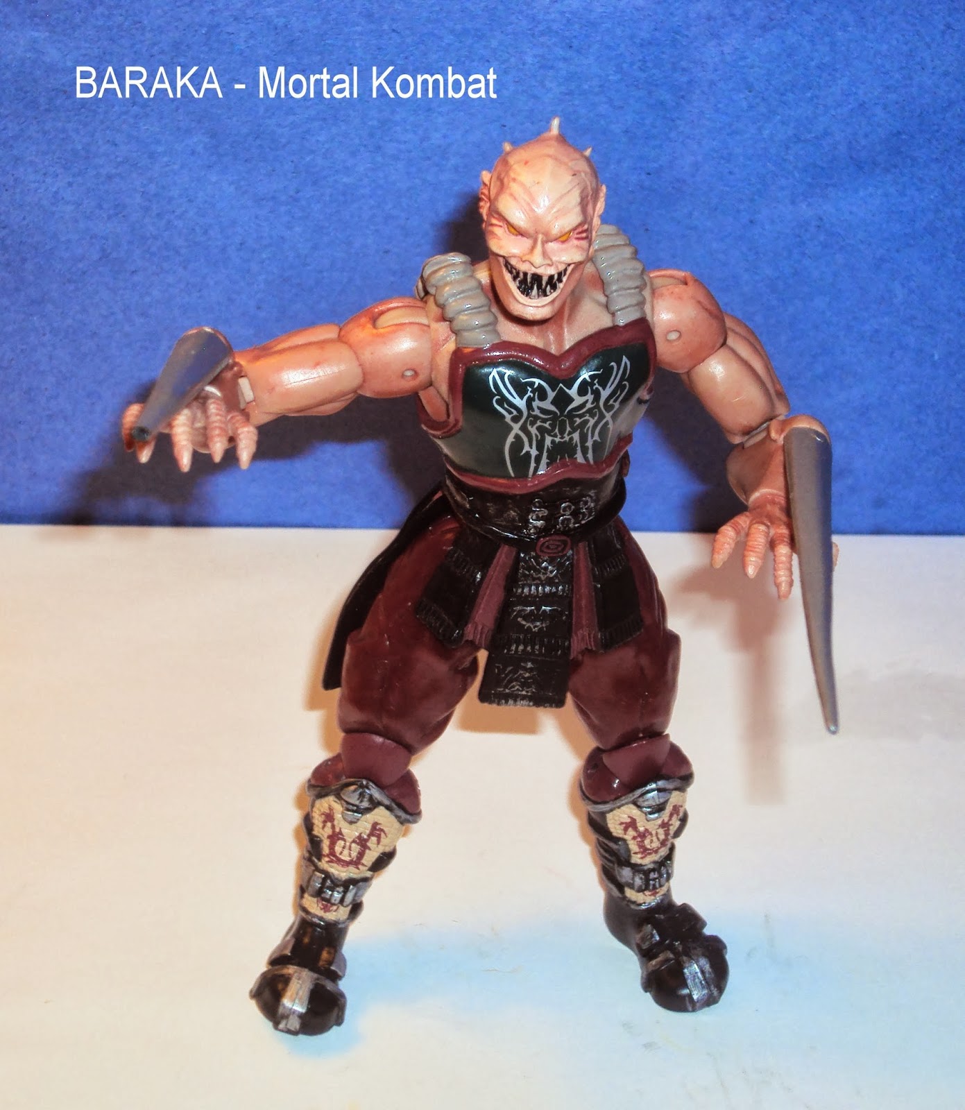 Baraka MK Movie Mortal Kombat Klassic Action Figure Jazwares 2011 figure is  app