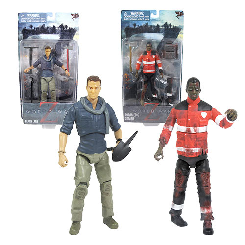 SNEAK PEEK "World War Z" 'Zombie' Action Figures