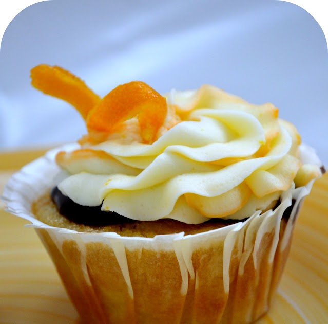something brought you here Orange Creamsicle Cupcakes with Chocolate
