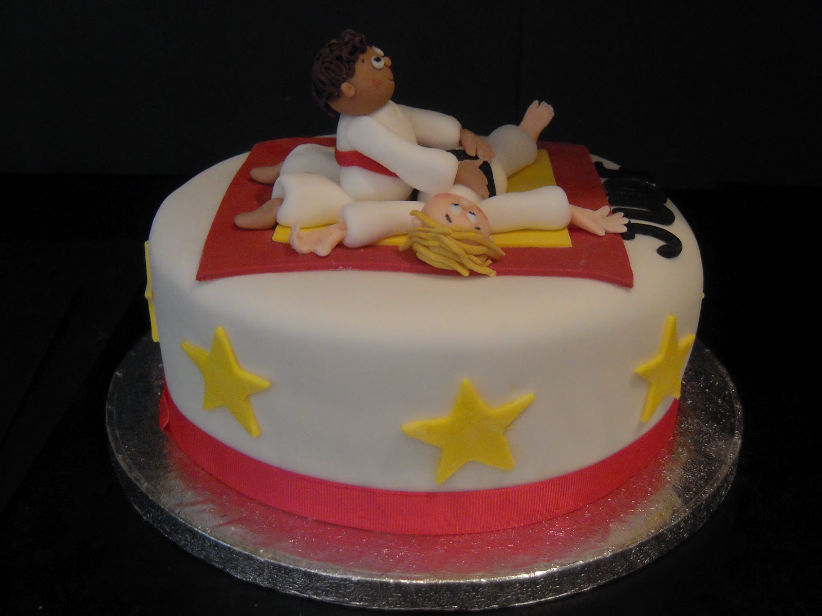 Eileen Atkinson's Celebration Cakes Judo Birthday cake