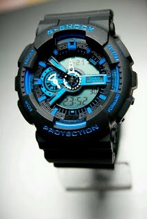 JRF - G SHOCK GA 110 BLUE & RED RP 195.000:Ayam kampus STTH