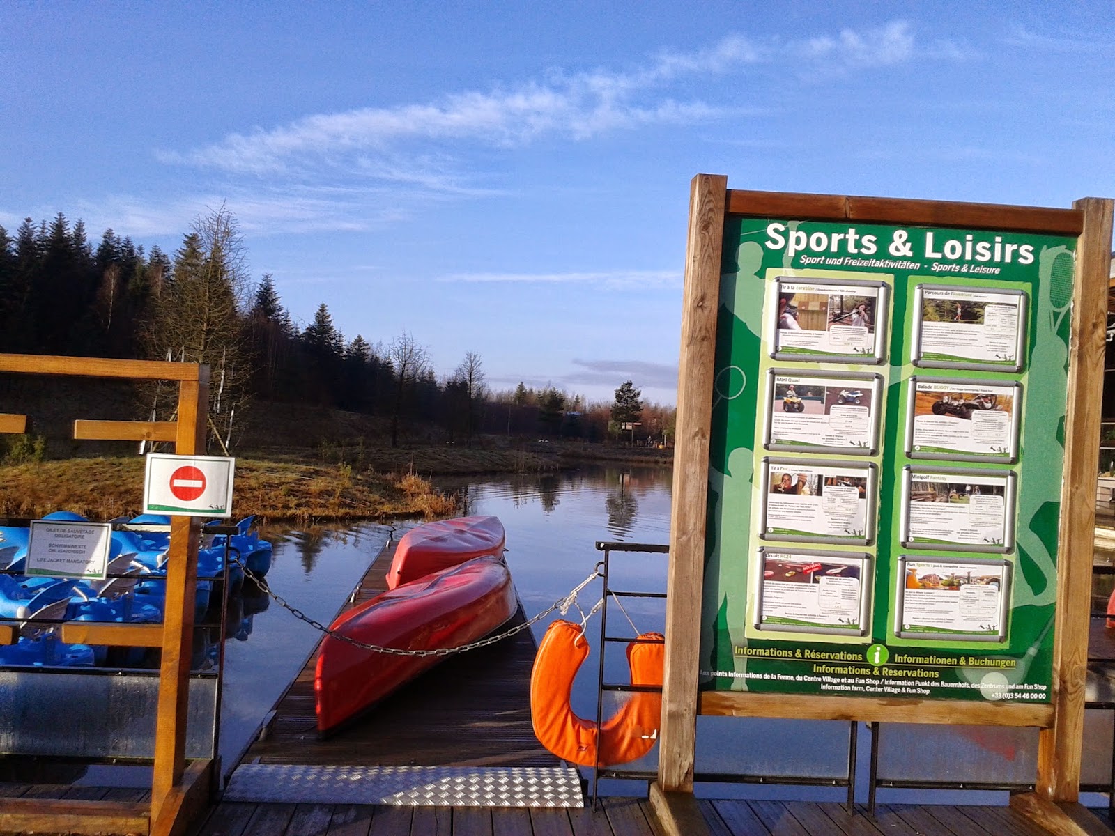 les parcs d'attractions Les activités payantes du Domaine Center Parc