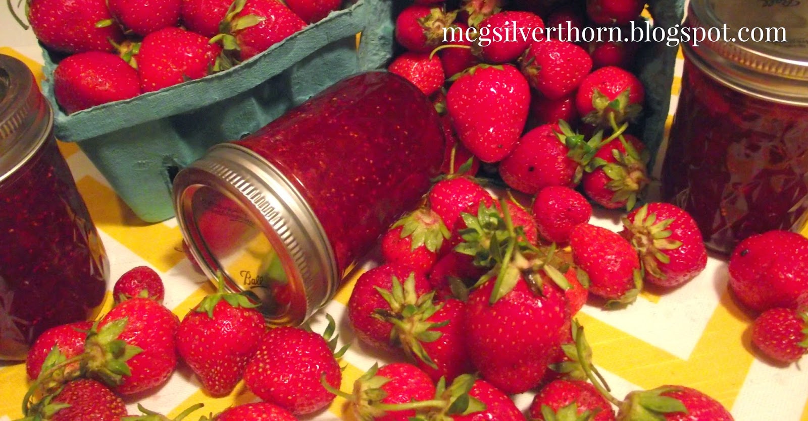 header Canned Strawberry Jam [without a canner]