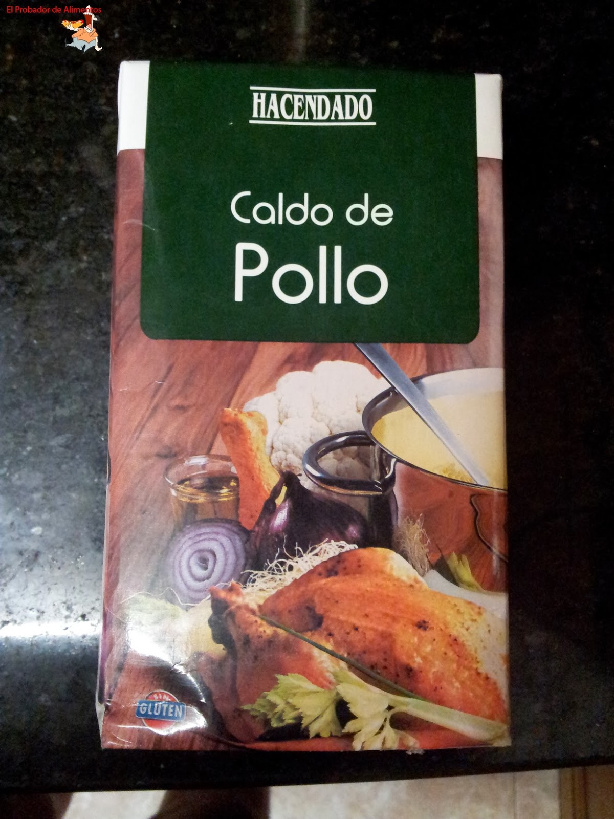 El probador de alimentos Hacendado Caldo de pollo