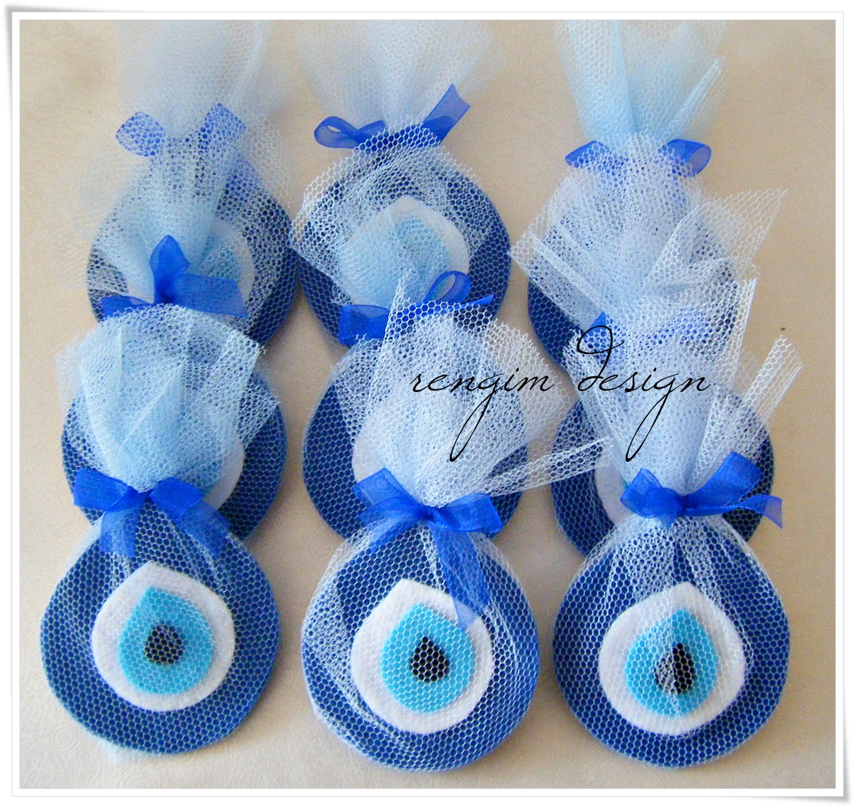 Rengim Design Bebek Şekeri / Nazarlık ♥ (dolgusuz)