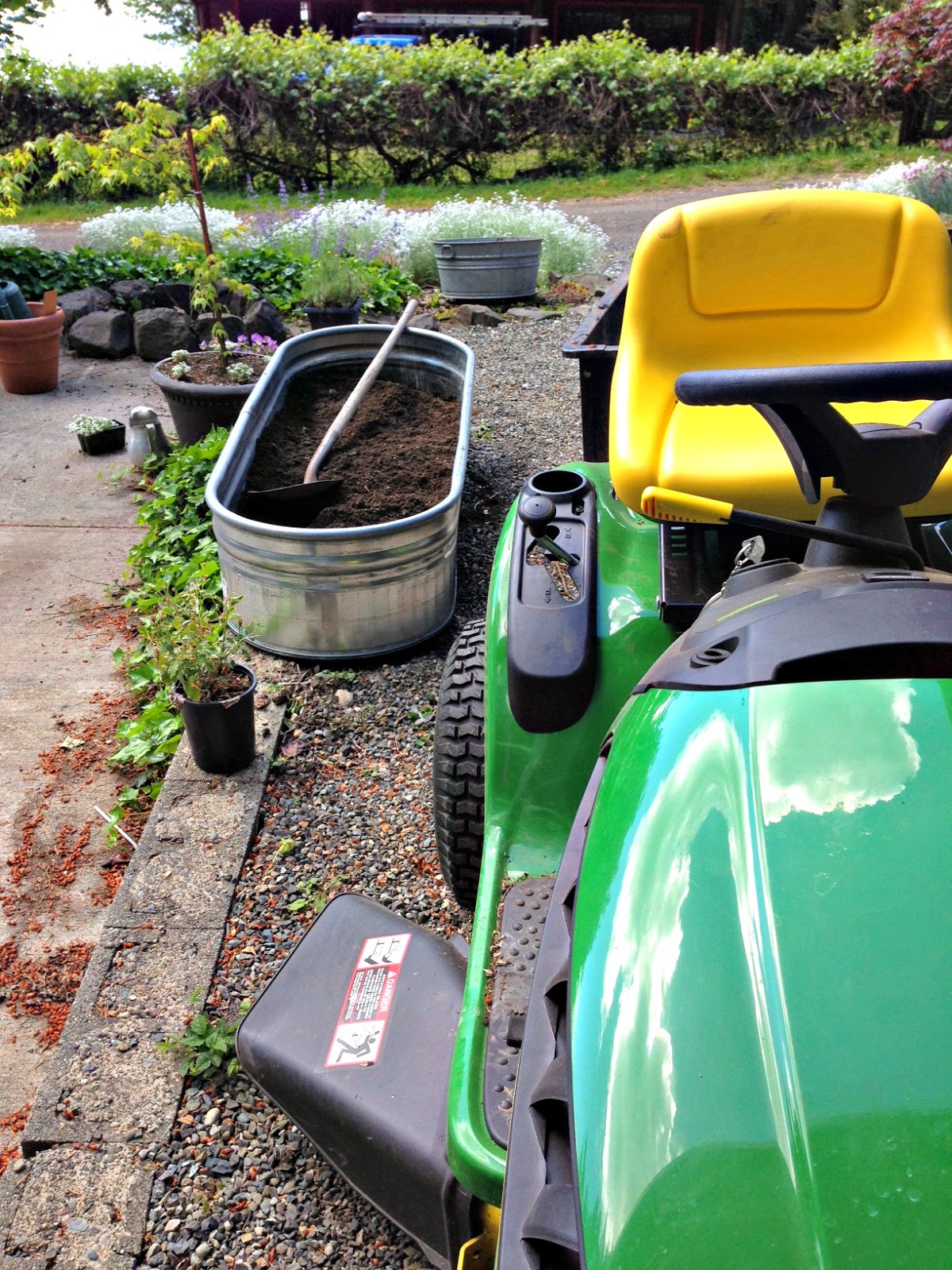 blue roof cabin: A Manageable Veggie Garden