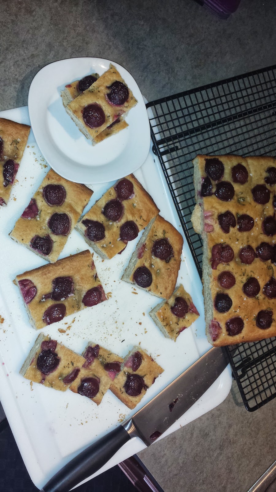 Kelly the Culinarian Stand Mixer Sunday Herbed Whole Wheat Focaccia