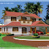 4 bedroom Kerala model house design