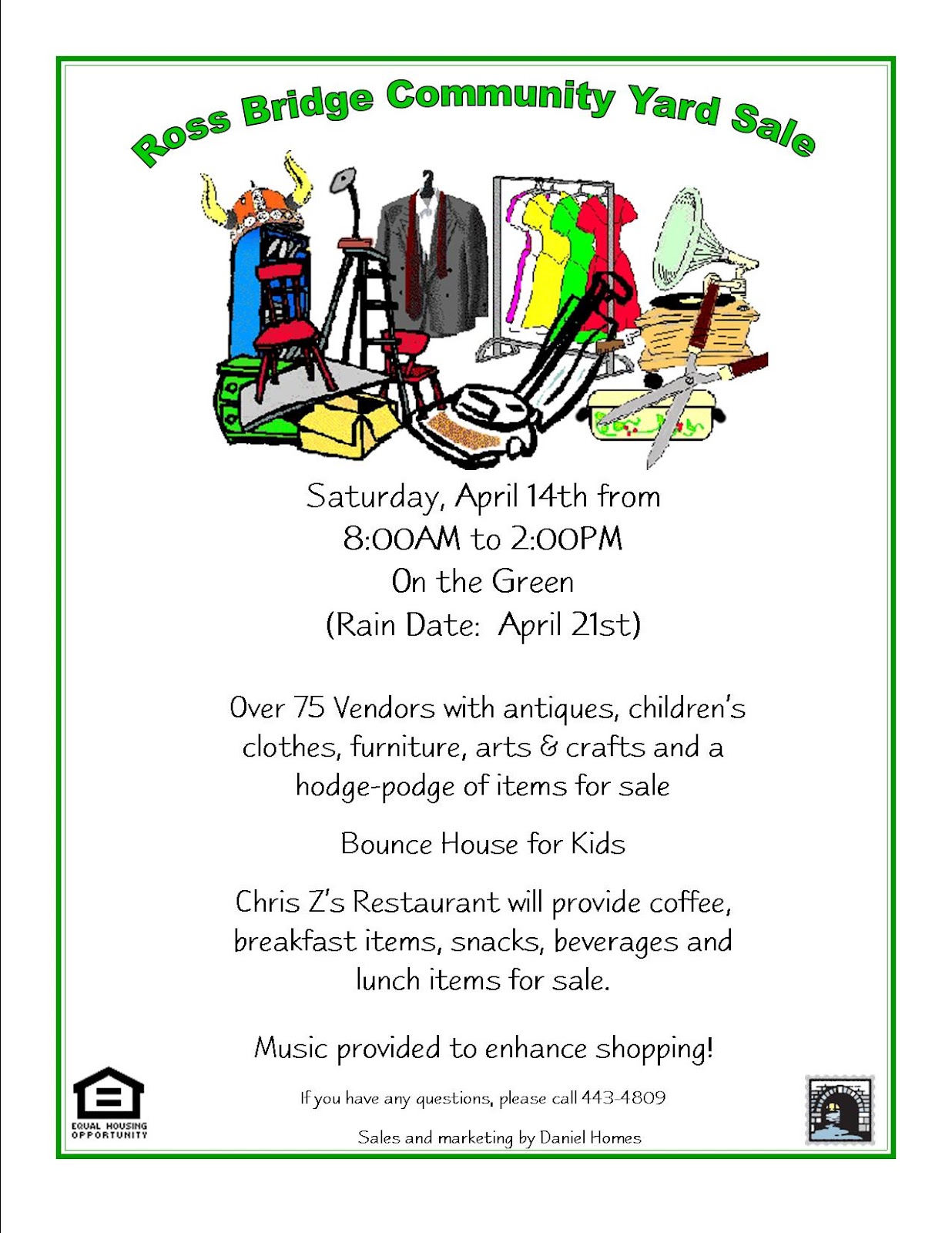 Rummage+Sale+Flyers Haddon at Ross Bridge - Hoover, Alabama: April 14th Ross Bridge Spring ...