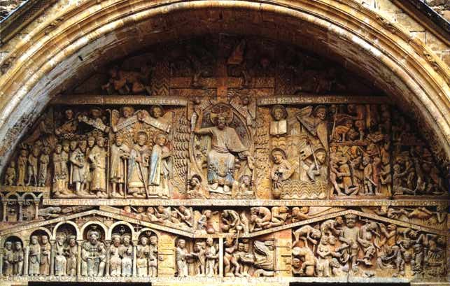 ART HISTORY 201: Romanesque: The tympanum of the last judgement