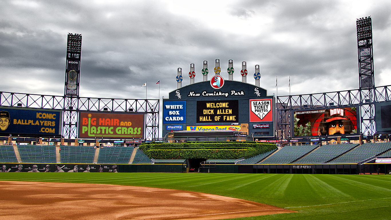 Dick Allen Hall of Fame: New Sox Park wallpaper